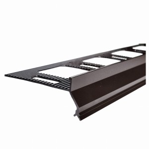 Profil okapowy tarasowy ECO-DRIP 270cm 10mm BRĄZOWY