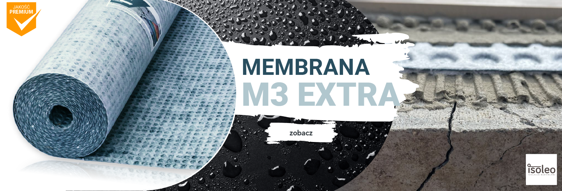 Membrana isoleo M3 EXTRA
